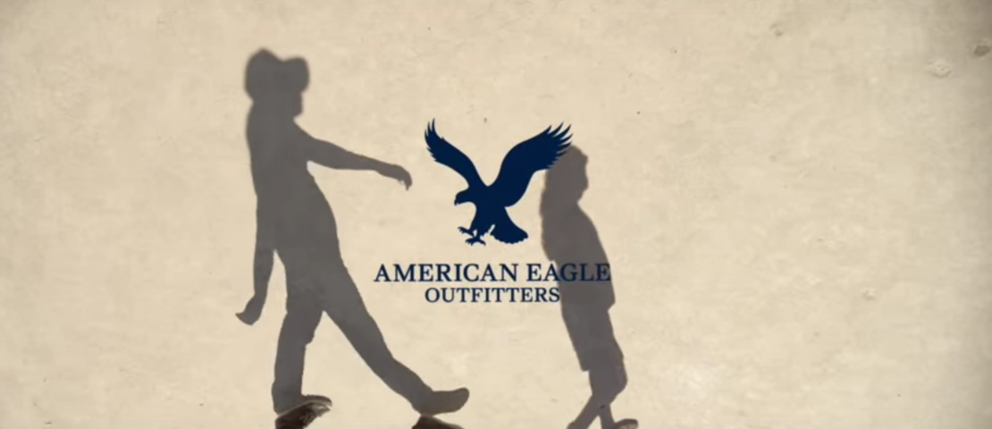 Screen shot of the American Eagle Outfitter's "I'mperfect" campaign video from 2014.